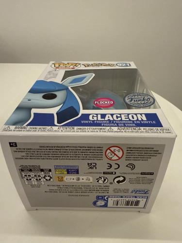 Funko Pop GLACEON FLOCKED - Pokemon - #921