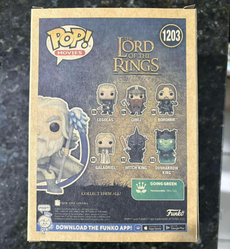 Funko Pop Gandalf the White - Lord Of The Rings - #1203
