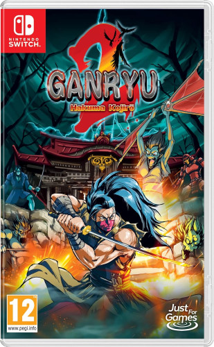 Ganryu 2 Hakuma Kojiro Pixel Hear Limited - Switch Lacrado Mídia Física Eurpeu-Nintendo Switch-
