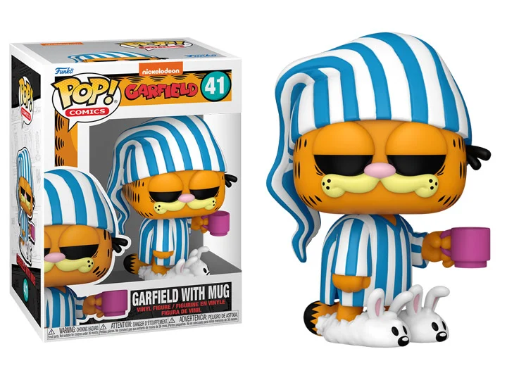Funko Pop Garfield With Mug-Garfield-41