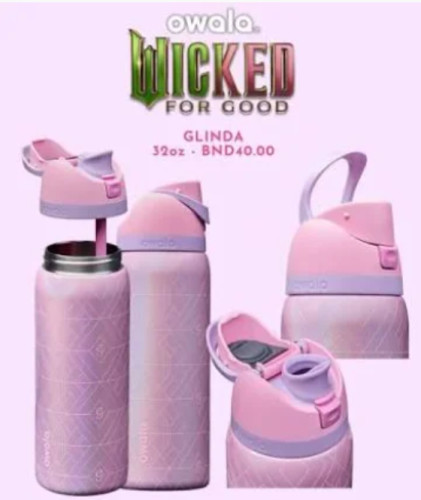 Garrafa Owala Wicked For Good - Glinda 947ml - Owala Caneca E Copo # - Produto Original
