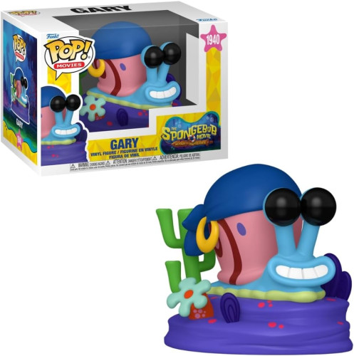 Funko Pop Gary Pirata SpongeBob Movie Search For SquarePants #1940 - Produto Original