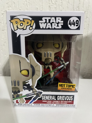 Figurine Funko Pop General Grievous Star Wars - Édition Exclusive Avec Sabres Laser