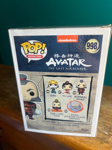  Avatar: The Last Airbender #998 - Produto Original