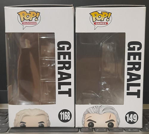 Funko Pop Geralt caixas - The Witcher - #149
