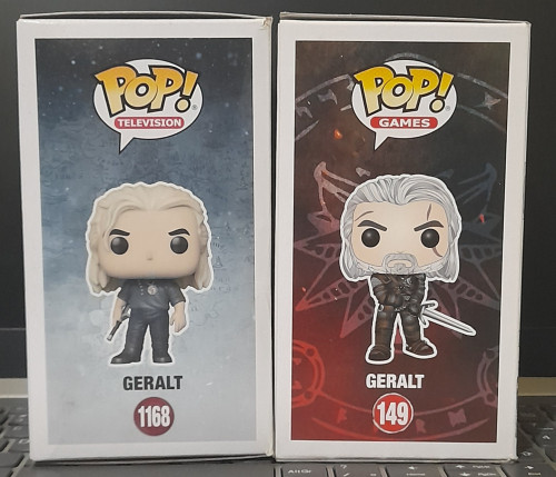 Funko Pop Geralt caixas - The Witcher - #149