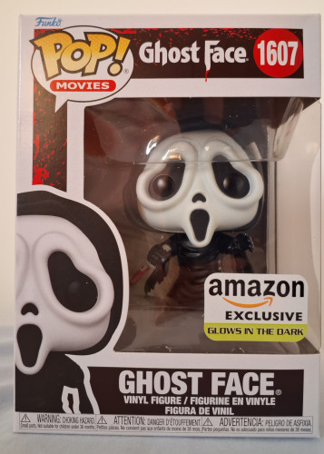 Funko Pop Ghost Face - Pânico - Exclusivo Amazon - Glow in the dark-Scream (Pânico)-1607