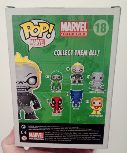 Funko Pop Ghost Rider - Marvel Universe - #18