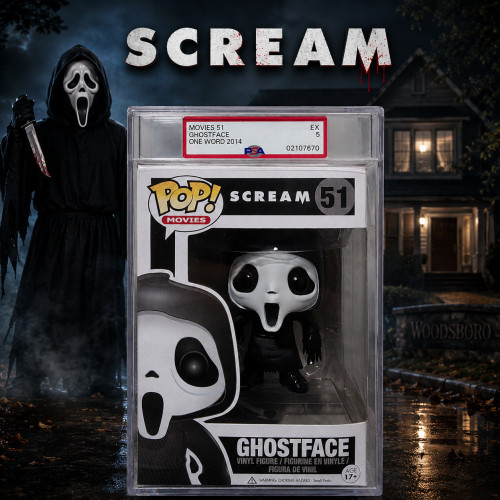 Ghostface ( One Word ) Autenticado Vaulted - Scream-###-51