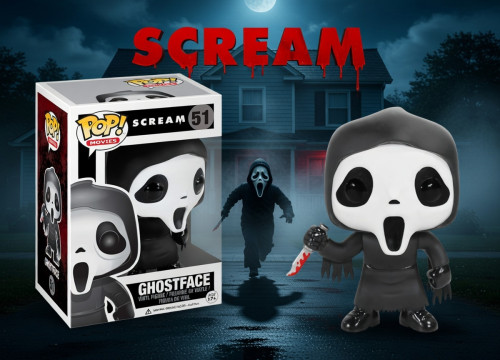 Funko Pop Ghostface Autenticado Scream #51 - Produto Original