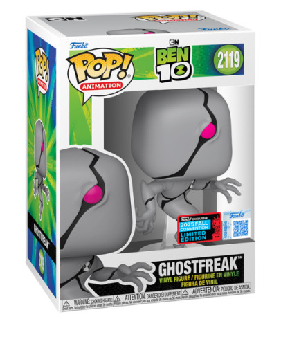 Funko Pop Ghostfreak-Ben 10-2119