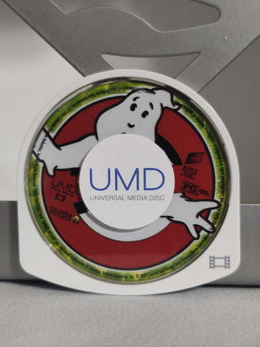 Ghostbusters Filme Psp Usado Mídia Física Americano (sem Caixa)-Jogos - Playstation PSP-