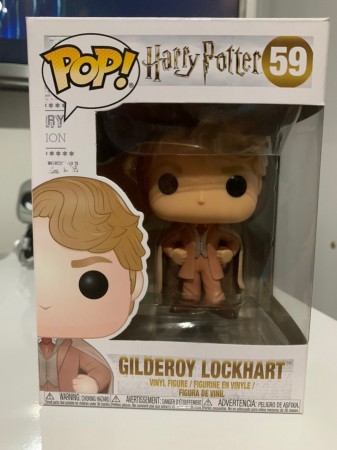 Funko Pop Gilderoy Lockhart Harry Potter #59 - Produto Original