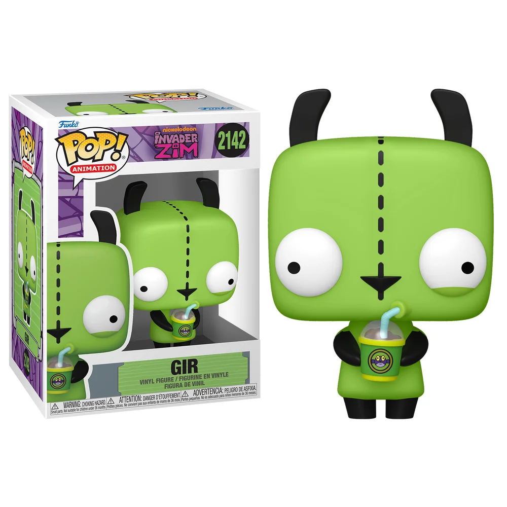 Gir 2142 Invasor Zim Funko Pop - Nickelodeon Invader Zim - #2142 - Funko Pop - #2142-FUNKO POP-2142