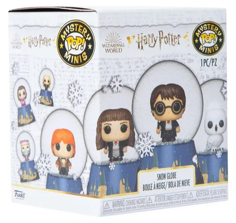Funko Pop-  Mystery Minis: Harry Potter Snow Globe/Globo Neve- Hermione Granger Hogwarts-Harry Potter-1