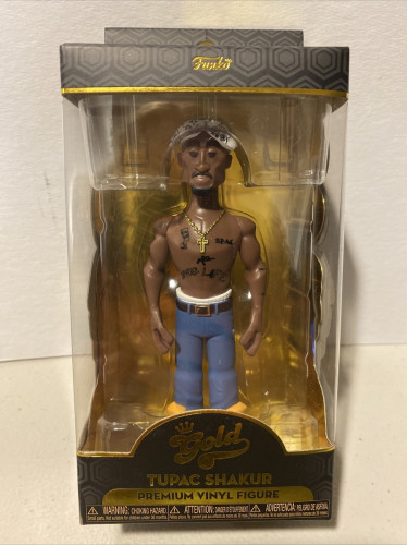 Gold 5 Vinyl Figure Rappers 2Pac Tupac Shakur Funko | Gold 5 Vinyl