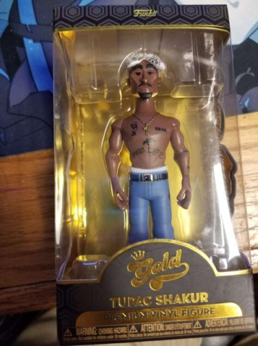 Gold 5 Vinyl Figure Rappers 2Pac Tupac Shakur Funko | Gold 5 Vinyl