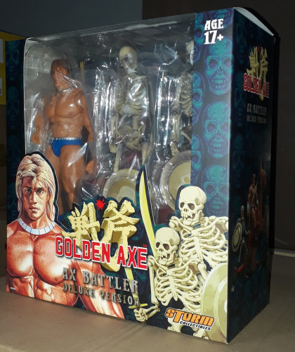 Golden Axe Ax Battler Deluxe Version Storm Collectibles Golden Axe # - Produto Original