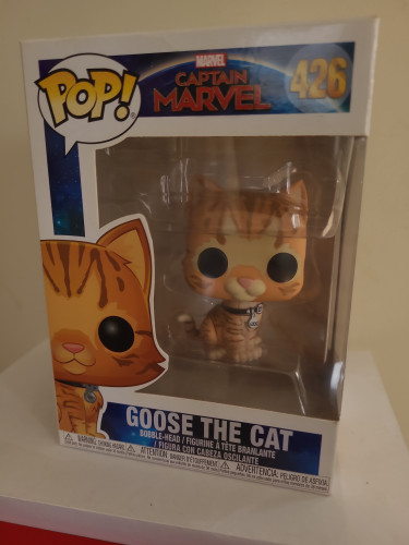 Funko Pop Goose- Gato Capitã Marvel-Capita Marvel-426