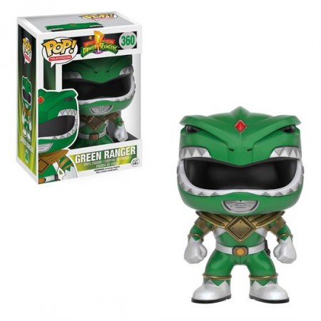 Green Ranger 360 Funko Pop Original Raro Power Rangers Television Verde-Power Rangers-360