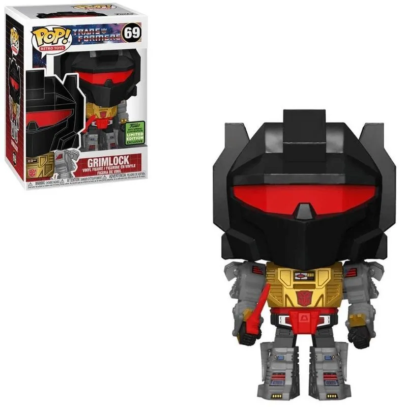 Grimlock 69 Transformers Funko Pop - Transfomers - #69 - Funko Pop - #69 FUNKO POP #69 - Produto Original