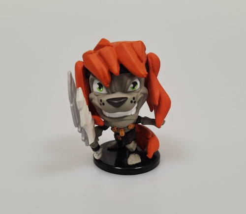 Groarg Gamel Krosmaster Arena Mini Figure Ankama 4,5cm Com Carta Krosmaster Arena # - Produto Original