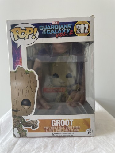 Funko Pop Groot-Guardiões Da Galáxia Vol 2-202
