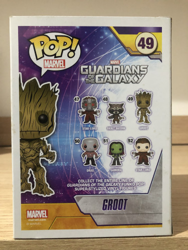 Funko Pop Groot - Marvel Guardians Of The Galaxy - #49
