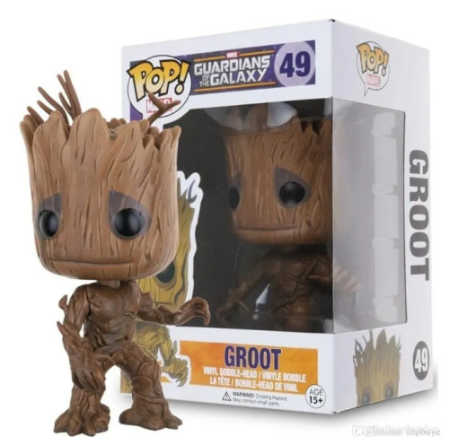 Groot Marvel Guardiões Das Galáxias #49 - Produto Original