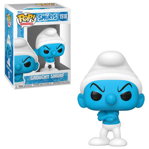 Funko Pop Grouchy Smurf-Smurfs-1518