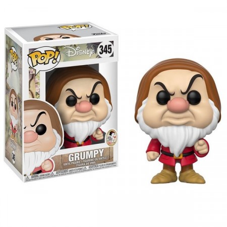 Grumpy 345 Funko Pop Disney Zangado - Branca De Neve - #345 - Funko Pop - #345 FUNKO POP #345 - Produto Original