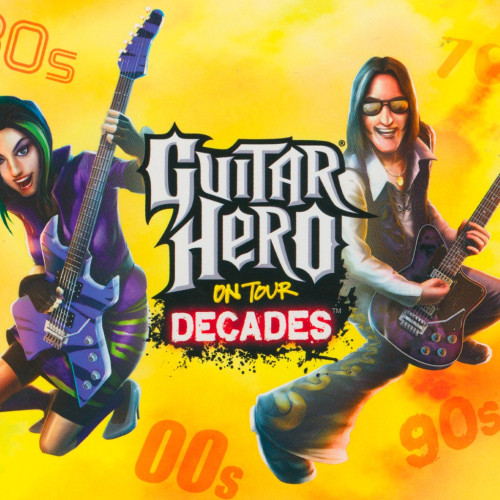 Guitar Hero On Tour Decades Com Controle Usado (sem Caixa)-Nintendo DS-