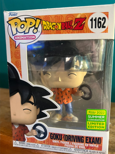 Funko Pop Goku(exame De Direção) Dragon Ball Z #1162 - Produto Original