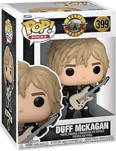 Funko Pop Guns And Roses - Duff Mckagan - (1980's) - Guns N' Roses - #399