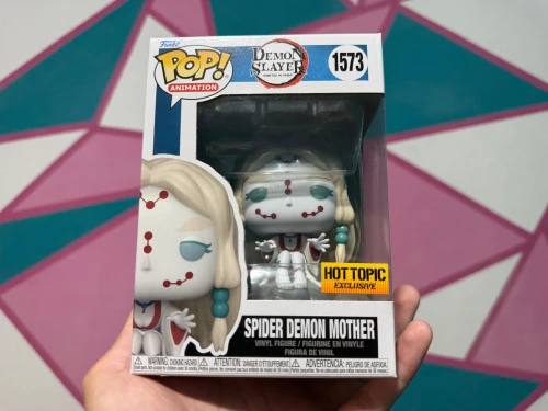Hot Topic Funko Pop Spider Demon Mother Com Protetor - Demon Slayer  #1573