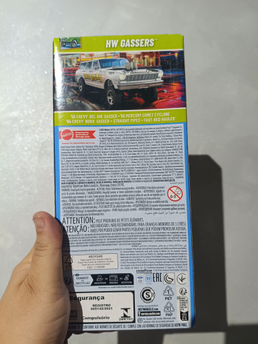 Action Figures HOT WHEELS - PACK 5 CARROS - HOT WHEELS HW GASSERS - HOTWHEELS - #