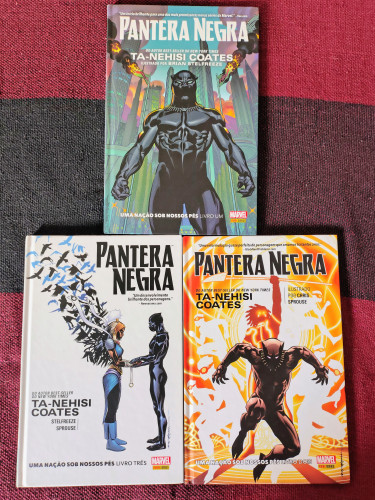 HQ Pantera Negra Marvel #1 ao 3 - Produto Original