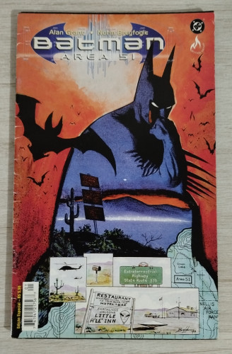 HQ Quadrinhos Batman - Área 51 Batman # - Produto Original