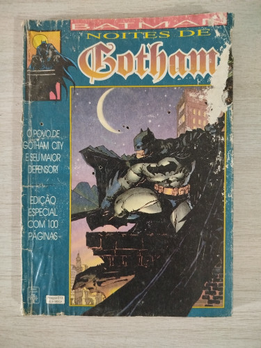 HQ Quadrinhos Batman: Noites de Gotham (Item Raro) Batman # - Produto Original