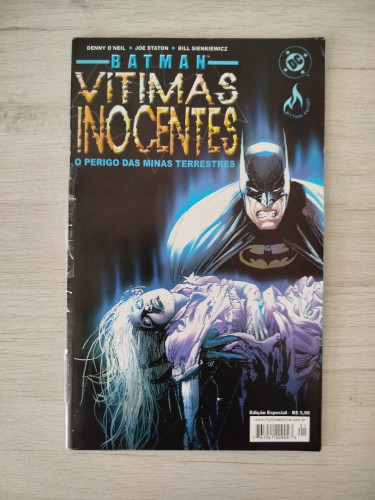 HQ Quadrinhos Batman: Vítimas Inocentes – O Perigo das Minas Terrestres Batman # - Produto Original