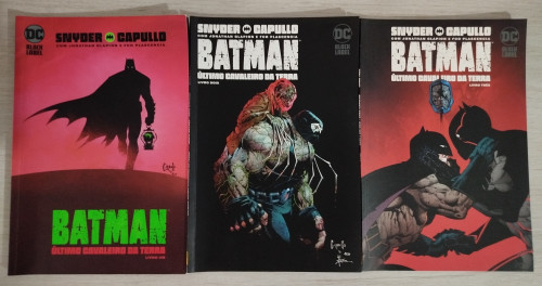 HQ Quadrinhos Batman: Último Cavaleiro da Terra (completo em 3 volumes) Batman # - Produto Original