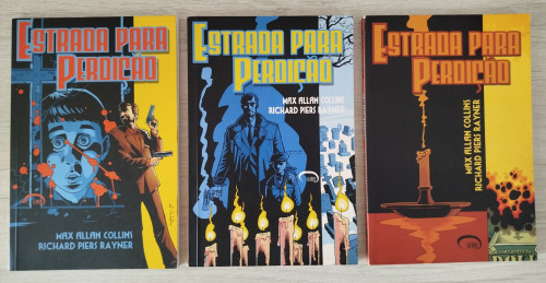 HQ Quadrinhos Estrada para Perdição (completo em 3 volumes) Estrada para Perdição # - Produto Original