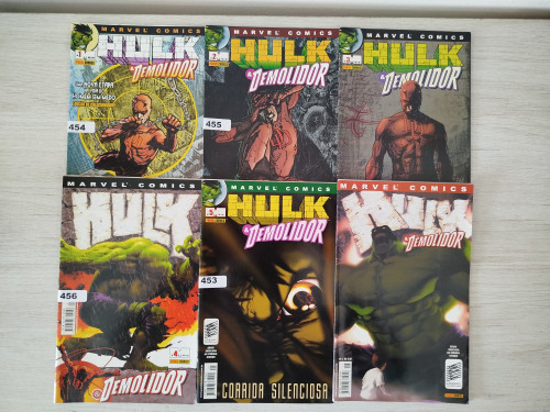 HQ Quadrinhos Hulk & Demolidor (completo em 12 volumes) Demolidor # - Produto Original