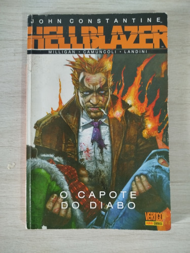 HQ Quadrinhos John Constantine - Hellblazer: O Capote do Diabo (capa cartão) John Constantine # - Produto Original