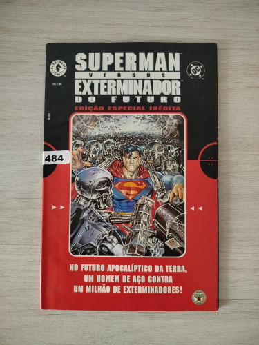 HQ Quadrinhos Superman versus Exterminador do Futuro Superman # - Produto Original
