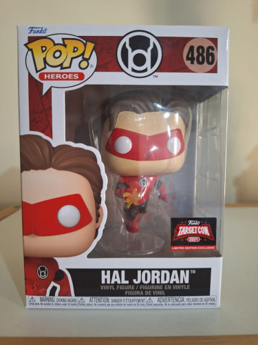 Hal Jordan - Lanterna Vermelho - TargetCon 2024 Lanterna Verde #486 - Produto Original