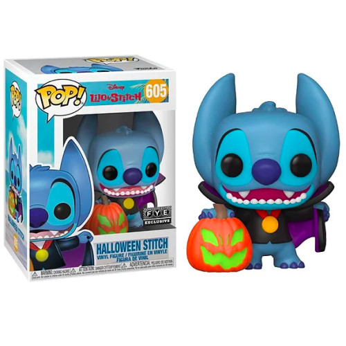 Funko Pop Halloween Stitch - Fye Exclusive Disney Lilo & Stitch #605 - Produto Original