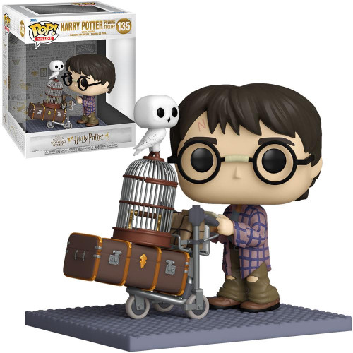 Funko Pop Harry Potter Pushing Trolley (carrinho De Bagagem) Harry Potter #135 - Produto Original