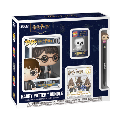 Funko Harry Potter Bundle (Pop + Keychain + Pen + Mystery Mini)-Harry Potter-0