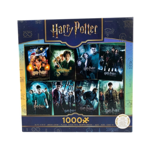 Harry Potter Film Posters Quebra-Cabeça 1000 Peças – New York Puzzle Company # - Produto Original
